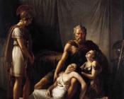 弗朗索瓦约瑟夫金森 - The Death Of Belisarius Wife